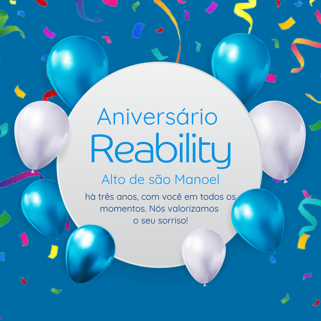 3 anos de Reability Alto de são Manoel!